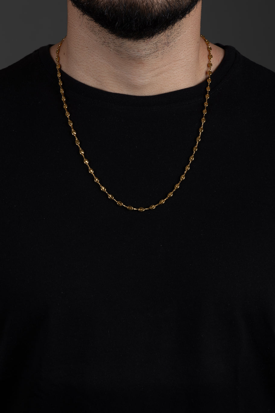 Cadena Ancla| Enchape De Oro 18k