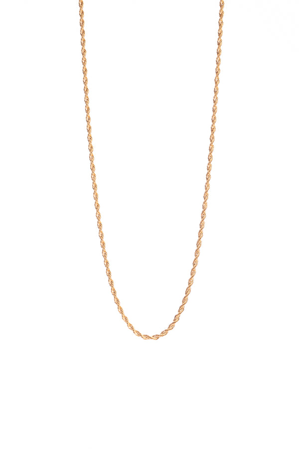 Cadena lazo | Enchape de oro 18k