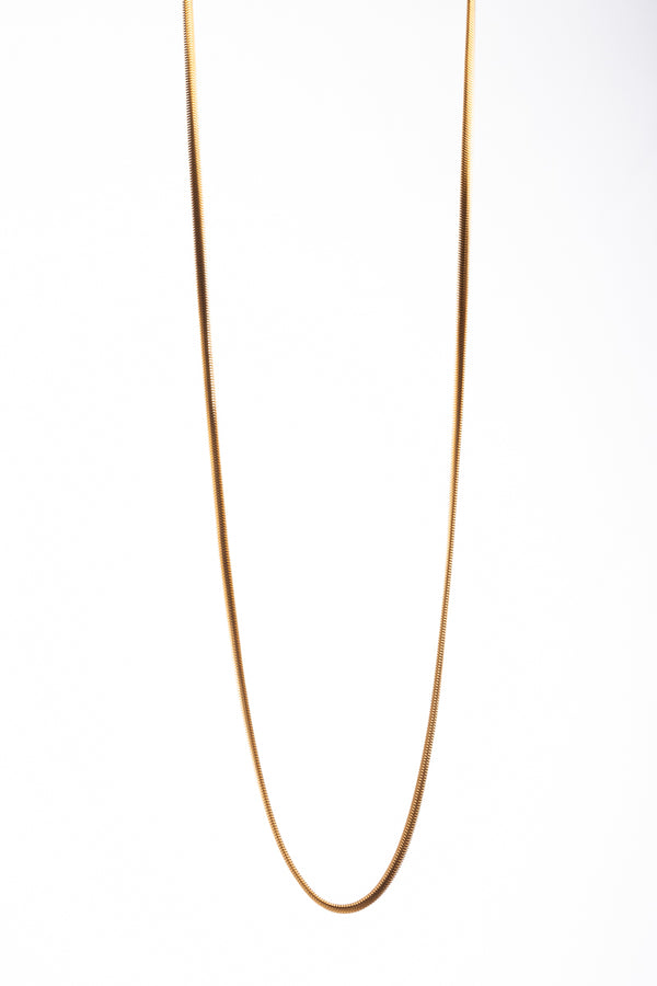 Cadena Serpiente | Enchape De Oro 18k