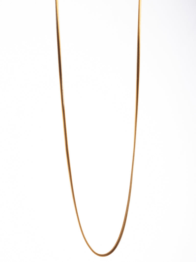 Cadena Serpiente | Enchape De Oro 18k