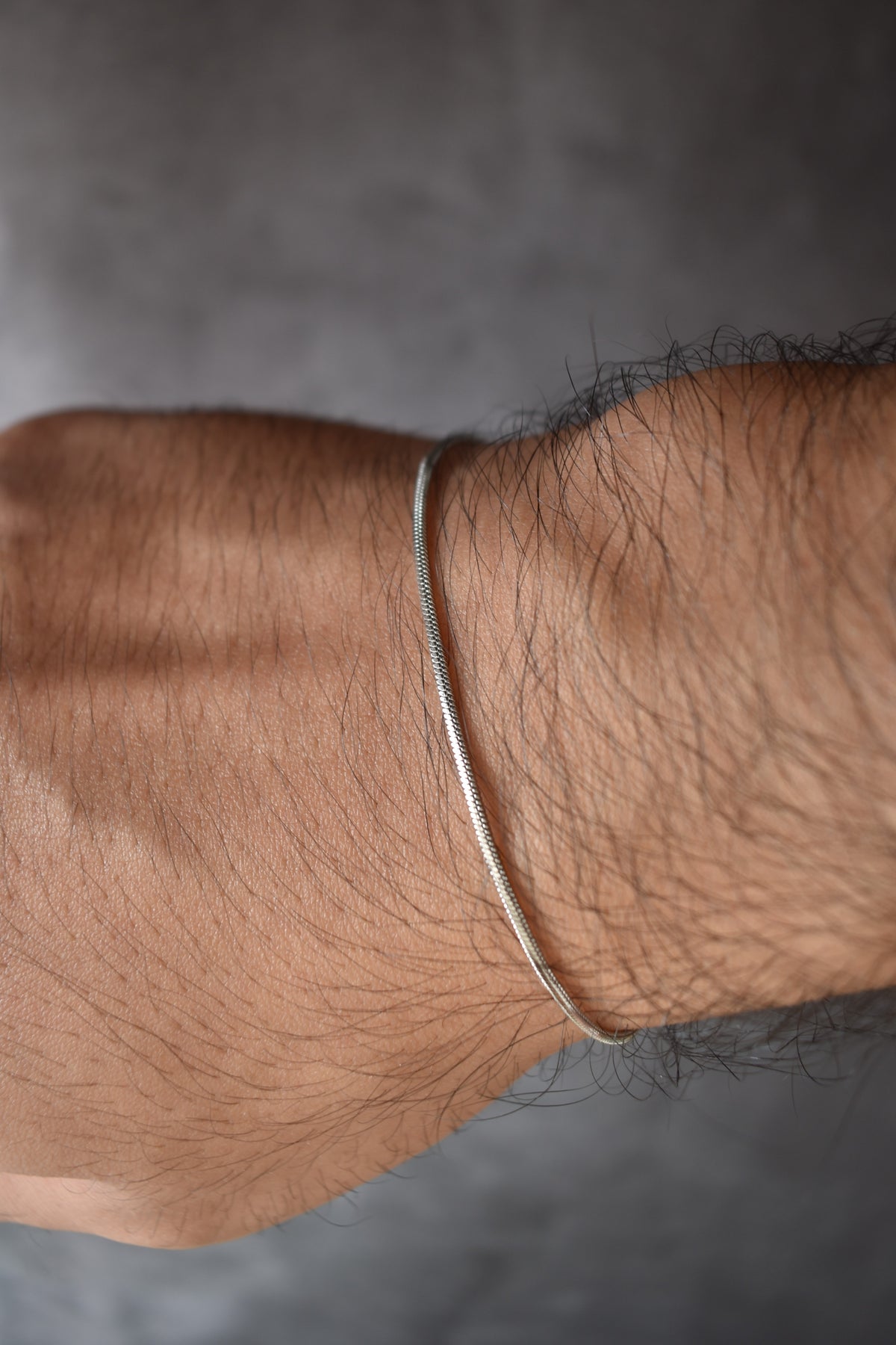 Pulsera micro serpiente silver
