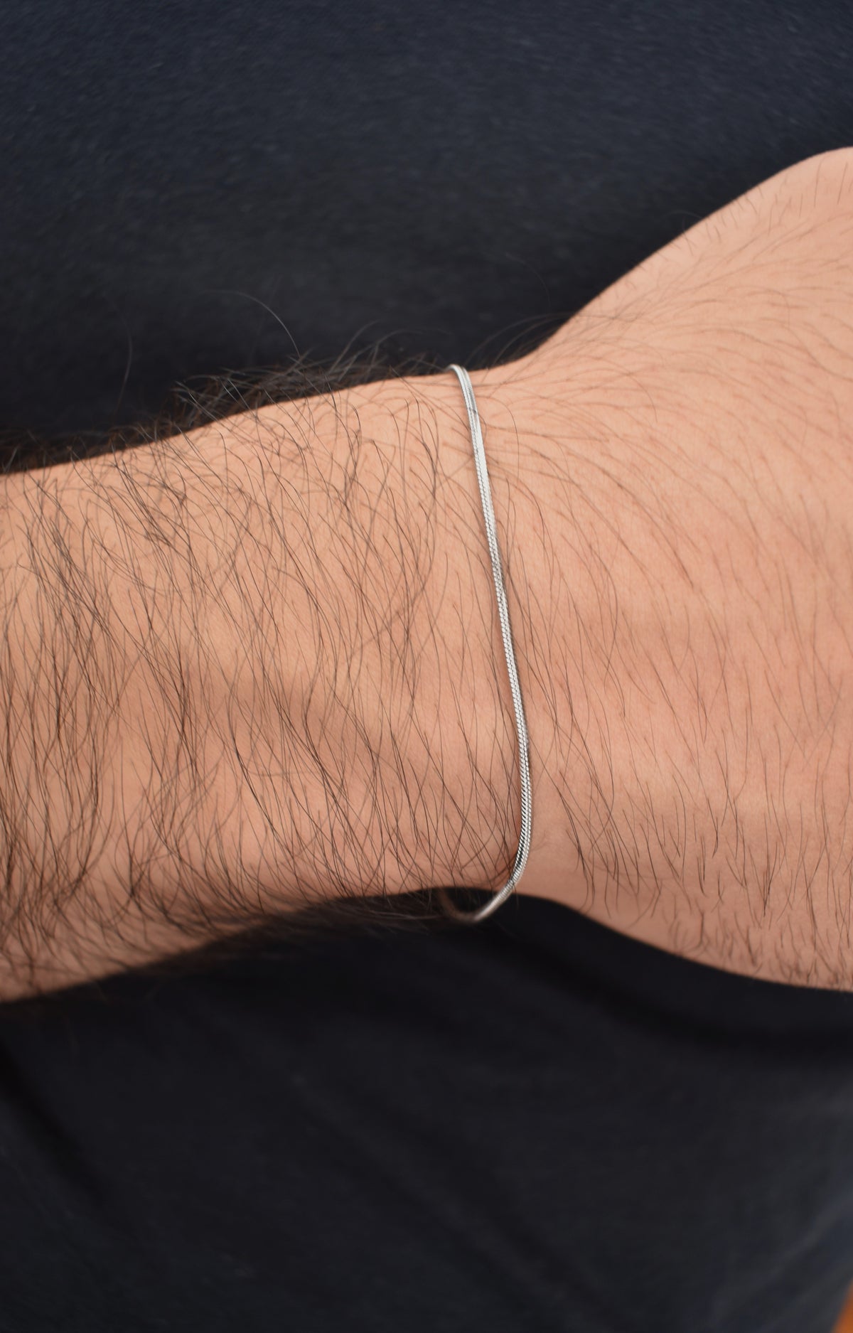 Pulsera micro serpiente silver