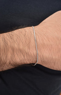 Pulsera micro serpiente silver