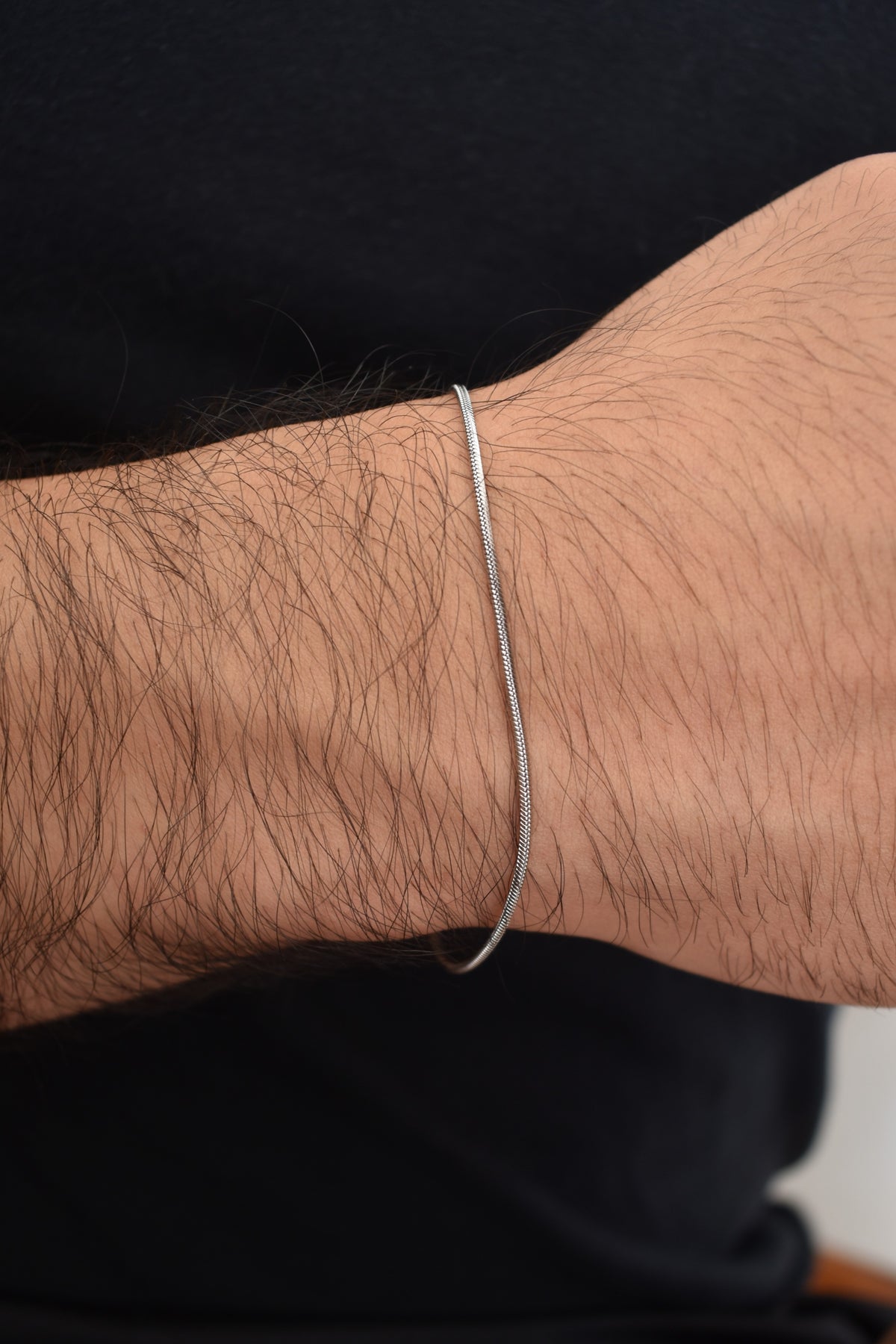 Pulsera micro serpiente silver