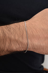 Pulsera micro serpiente silver