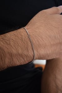 Pulsera micro serpiente silver