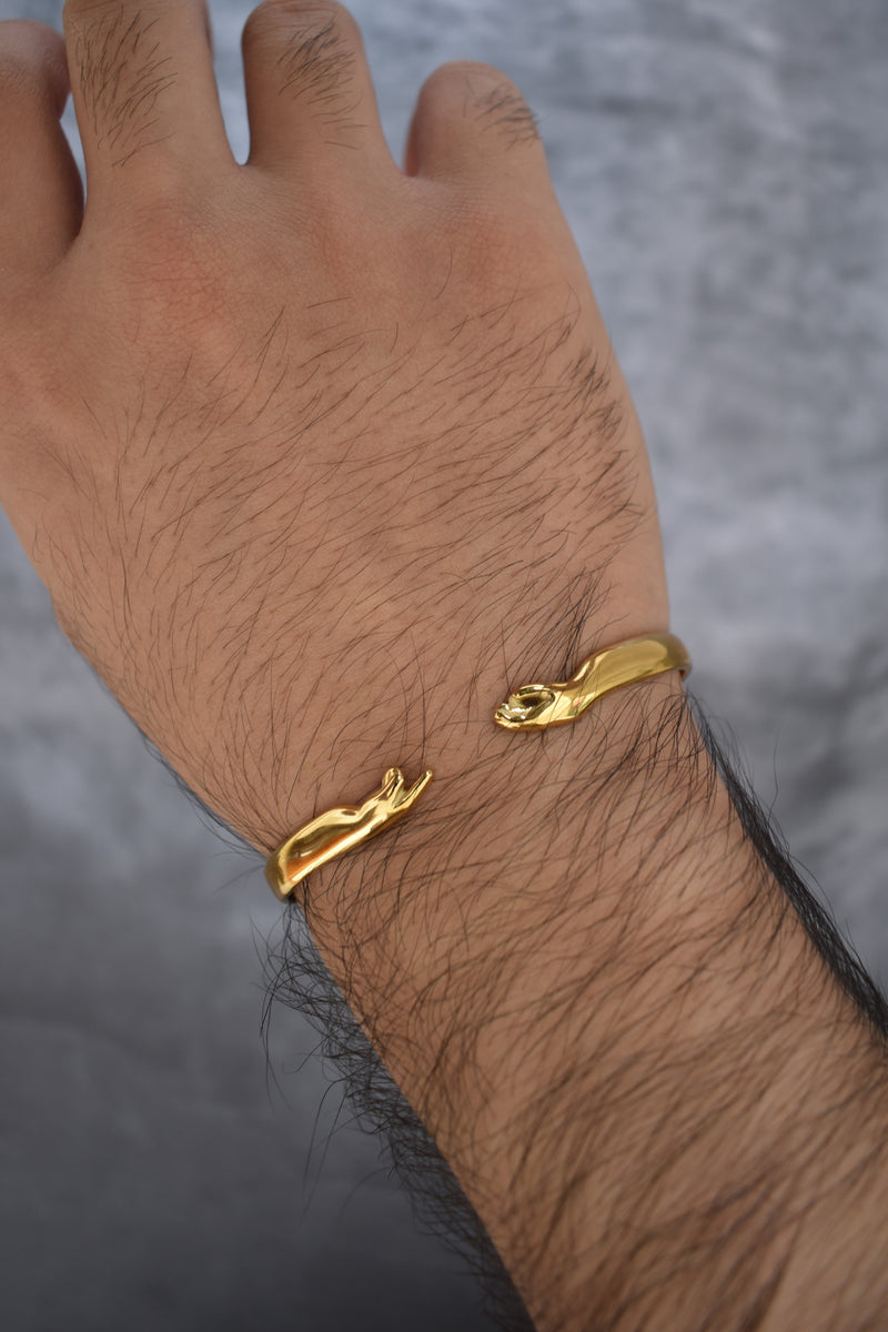 Pulsera La Creación Golden - Enchape de oro 18k