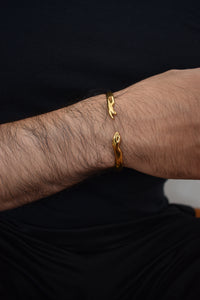 Pulsera La Creación Golden - Enchape de oro 18k