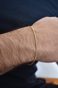 Pulsera micro serpiente golden - Enchape en oro 18k