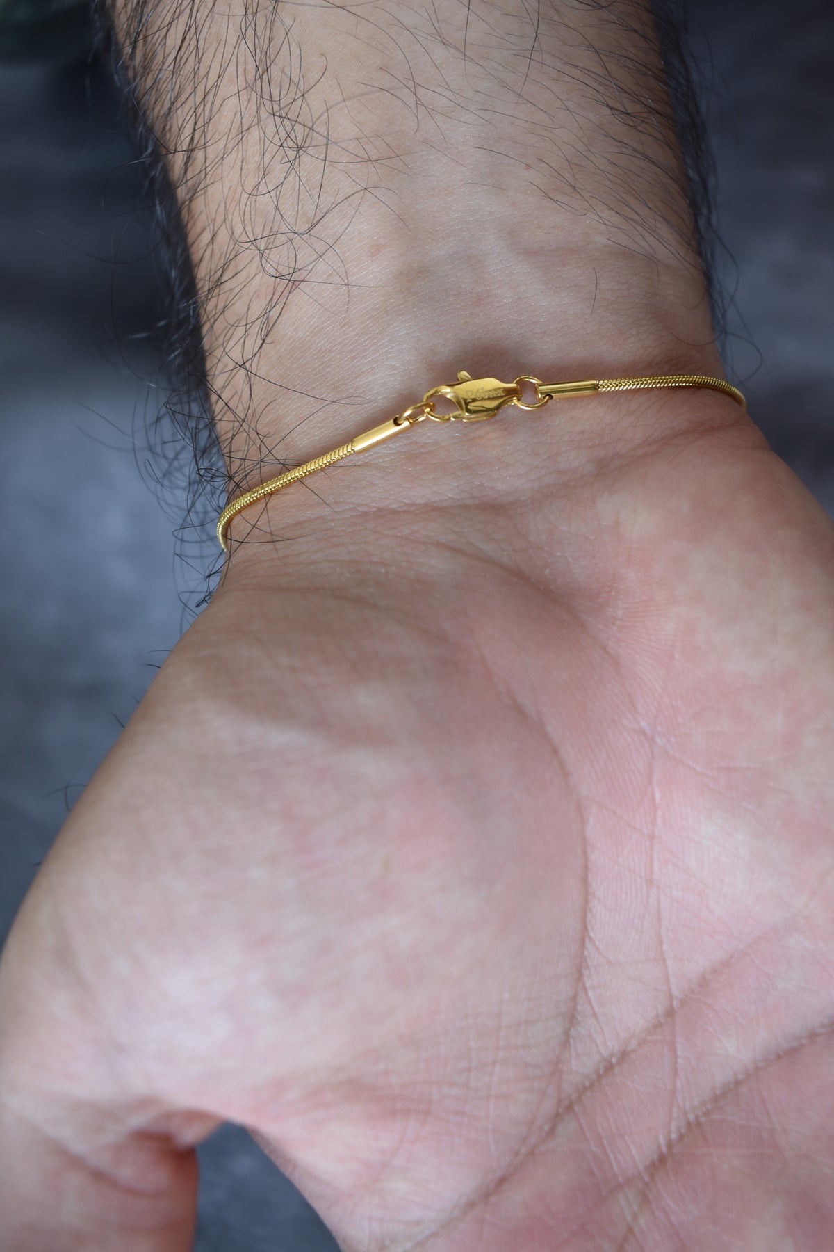 Pulsera micro serpiente golden - Enchape en oro 18k