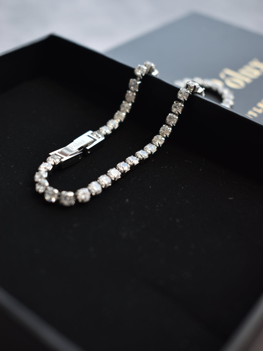 Pulsera Tennis Silver Diamante