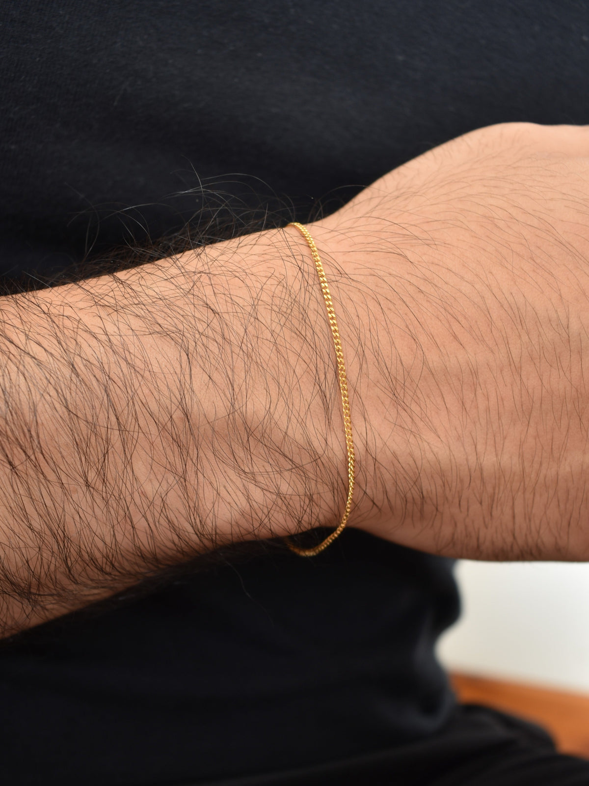 Esclava Tejido Micro Cubana Enchape Oro 18K