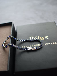 Pulsera tennis Silver Zafiro