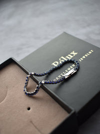 Pulsera tennis Silver Zafiro