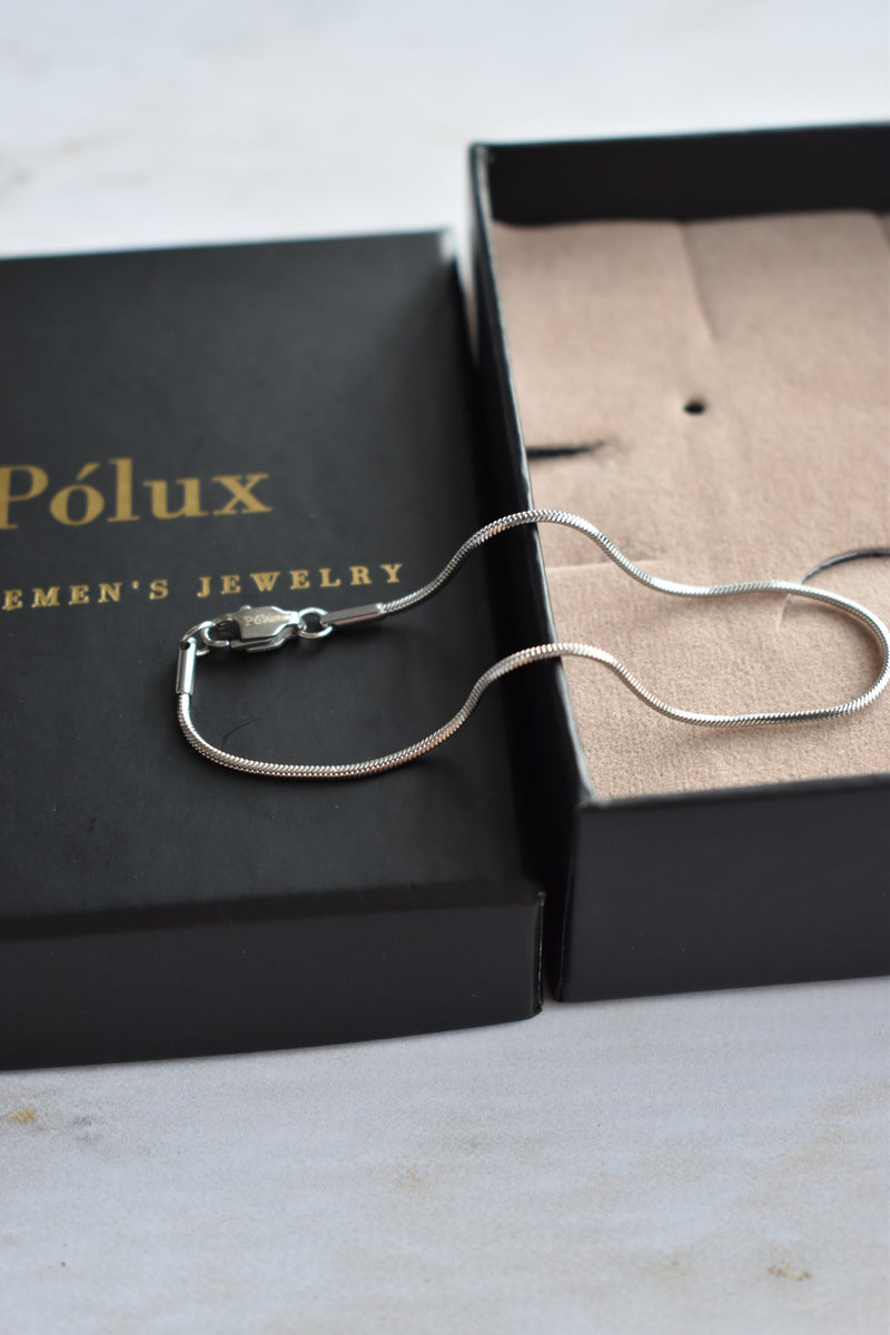 Pulsera micro serpiente silver
