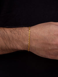 Esclava Tejido Byzantine Enchape Oro 18K