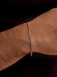 Esclava Tejido Micro Serpiente Silver