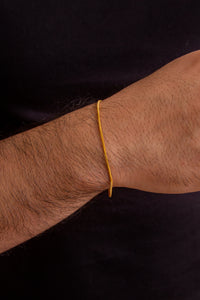 Pulsera micro serpiente golden - Enchape en oro 18k