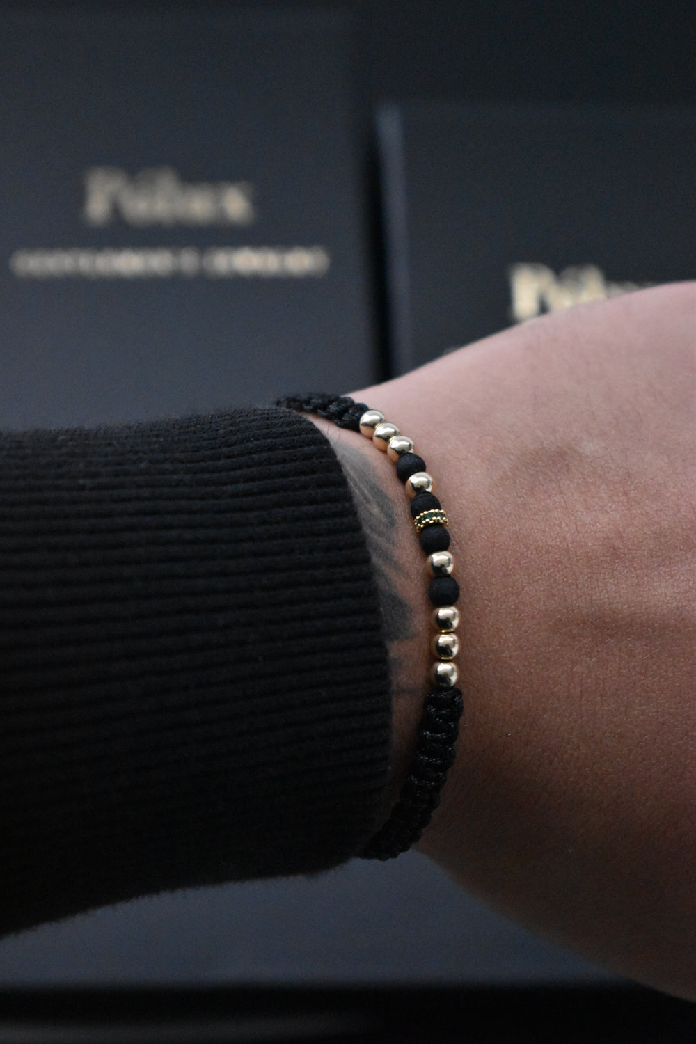 Pulsera Dominus | Oro laminado 18 K