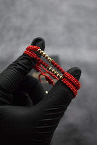 Pulseras Pareja Oro Laminado 18K con Circones – Artemisa