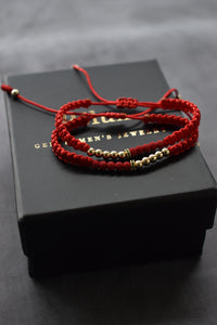 Pulseras Pareja Oro Laminado 18K con Circones – Artemisa