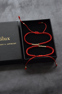 Pulseras Pareja Oro Laminado 18K con Circones – Artemisa