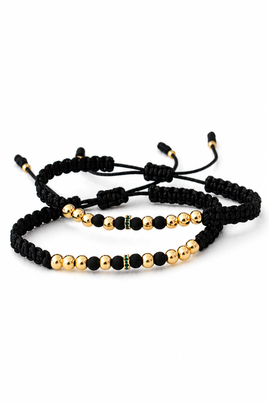 Pulseras para pareja Dominus | Oro laminado 18 K