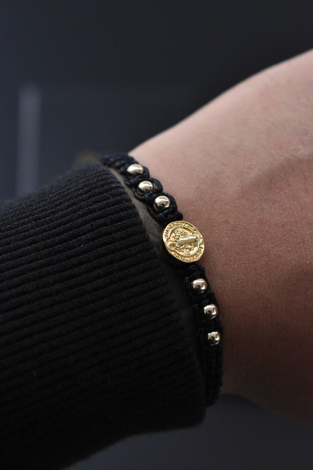 Pulsera San Benito | Oro laminado 18 K - Aurelius