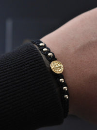 Pulsera San Benito Aurelius | Oro Laminado 18K Unisex
