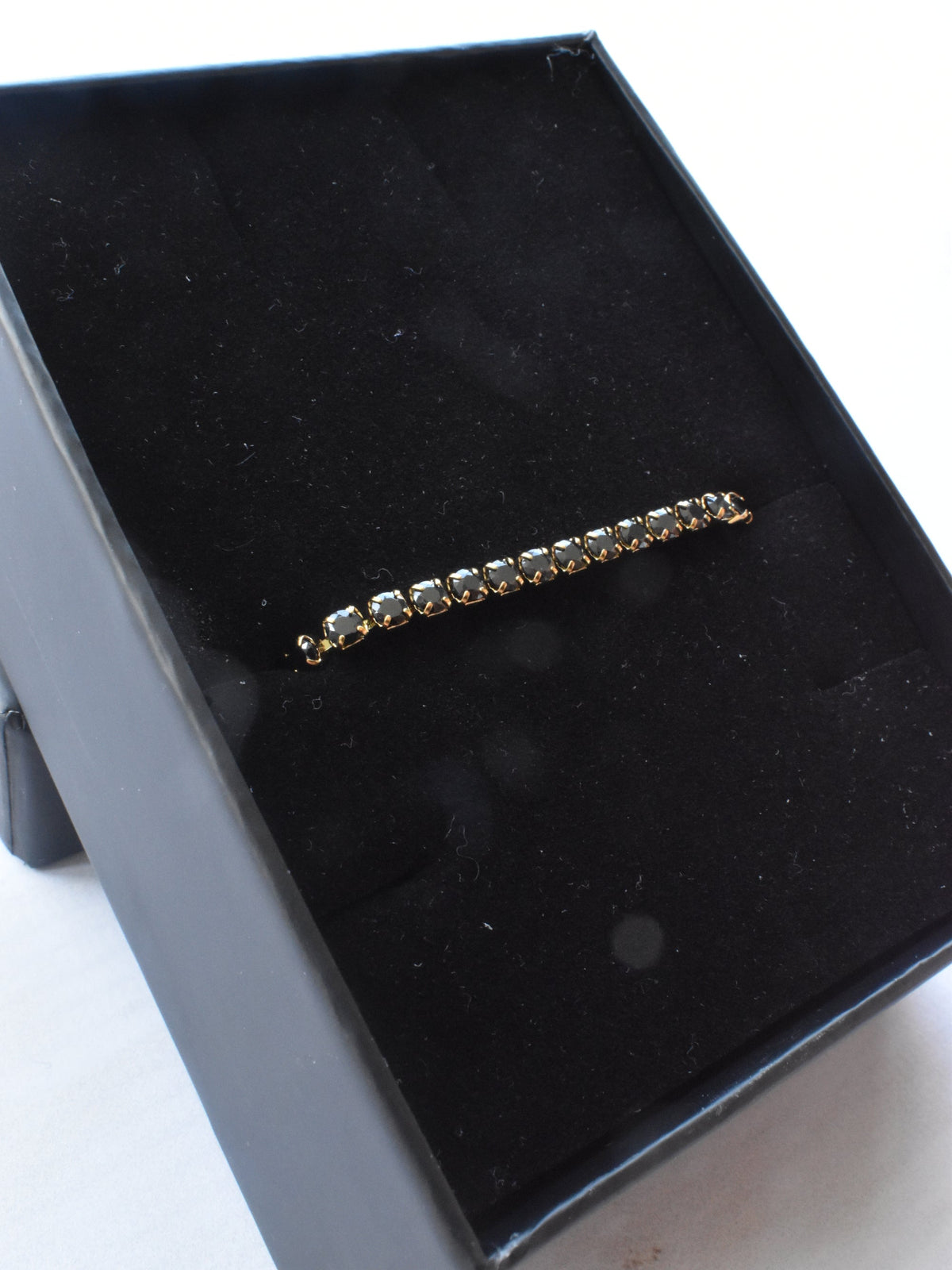Pulsera Tennis Golden Onix