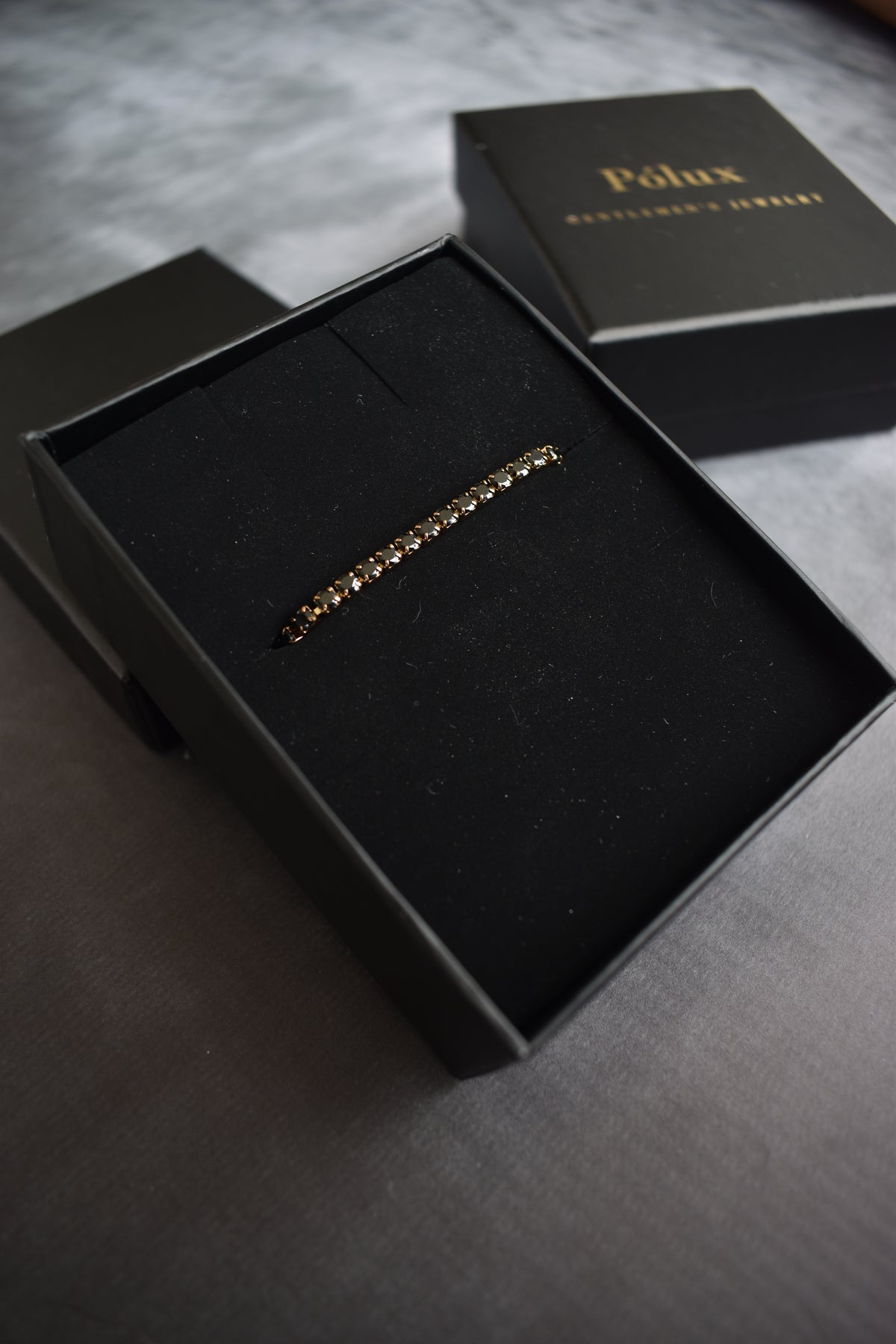 Pulsera tennis Oro rosa Onix