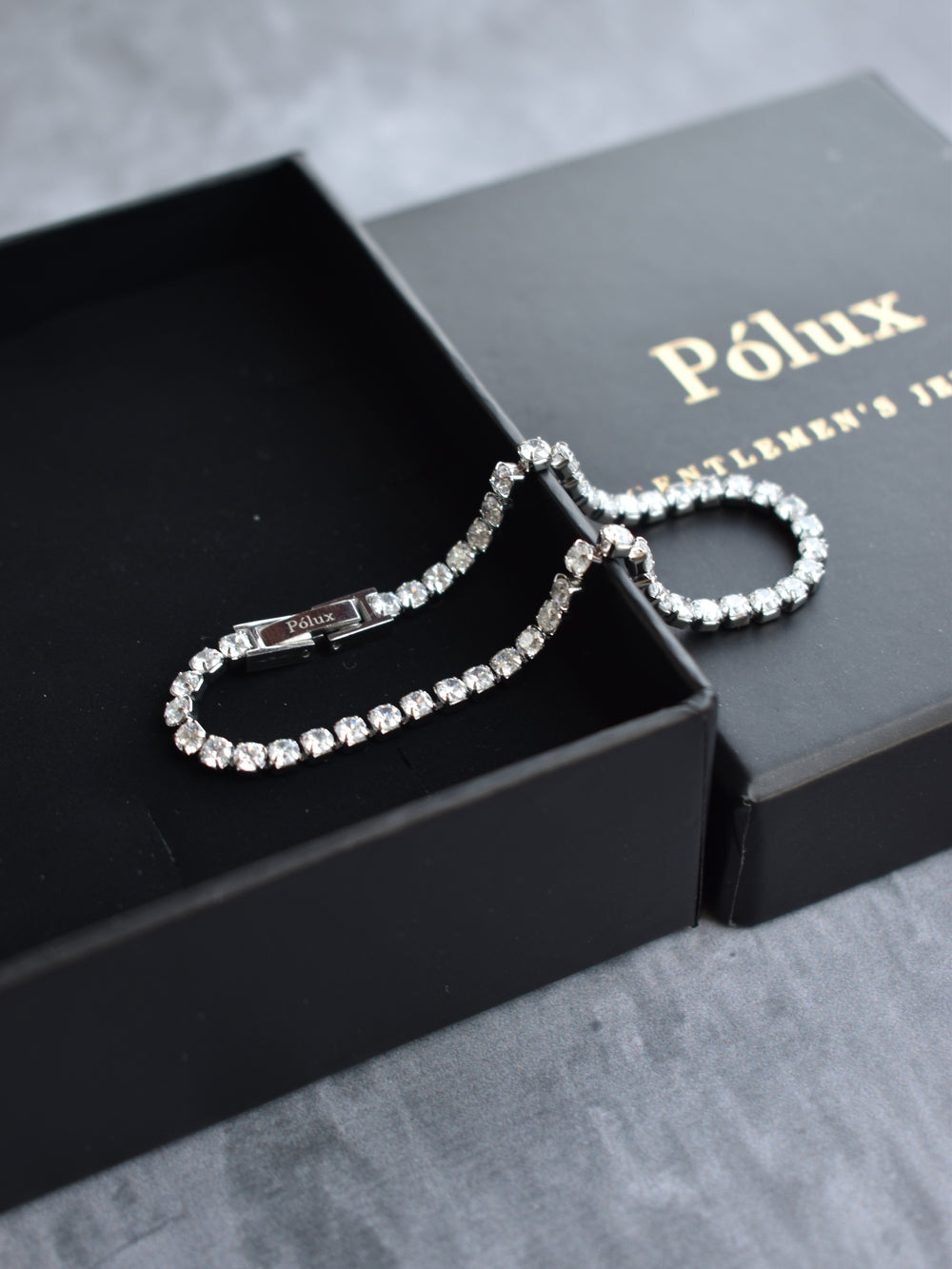Pulsera Tennis Silver Diamante