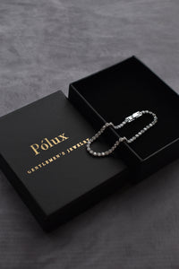 Pulsera tennis plata diamante 2