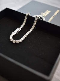 Pulsera Tennis Silver Diamante