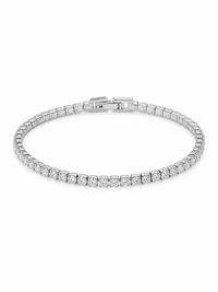 Pulsera Tennis Silver Diamante