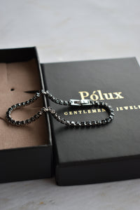 Pulsera tennis Silver Onix