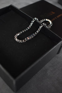 Pulsera tennis Silver Onix