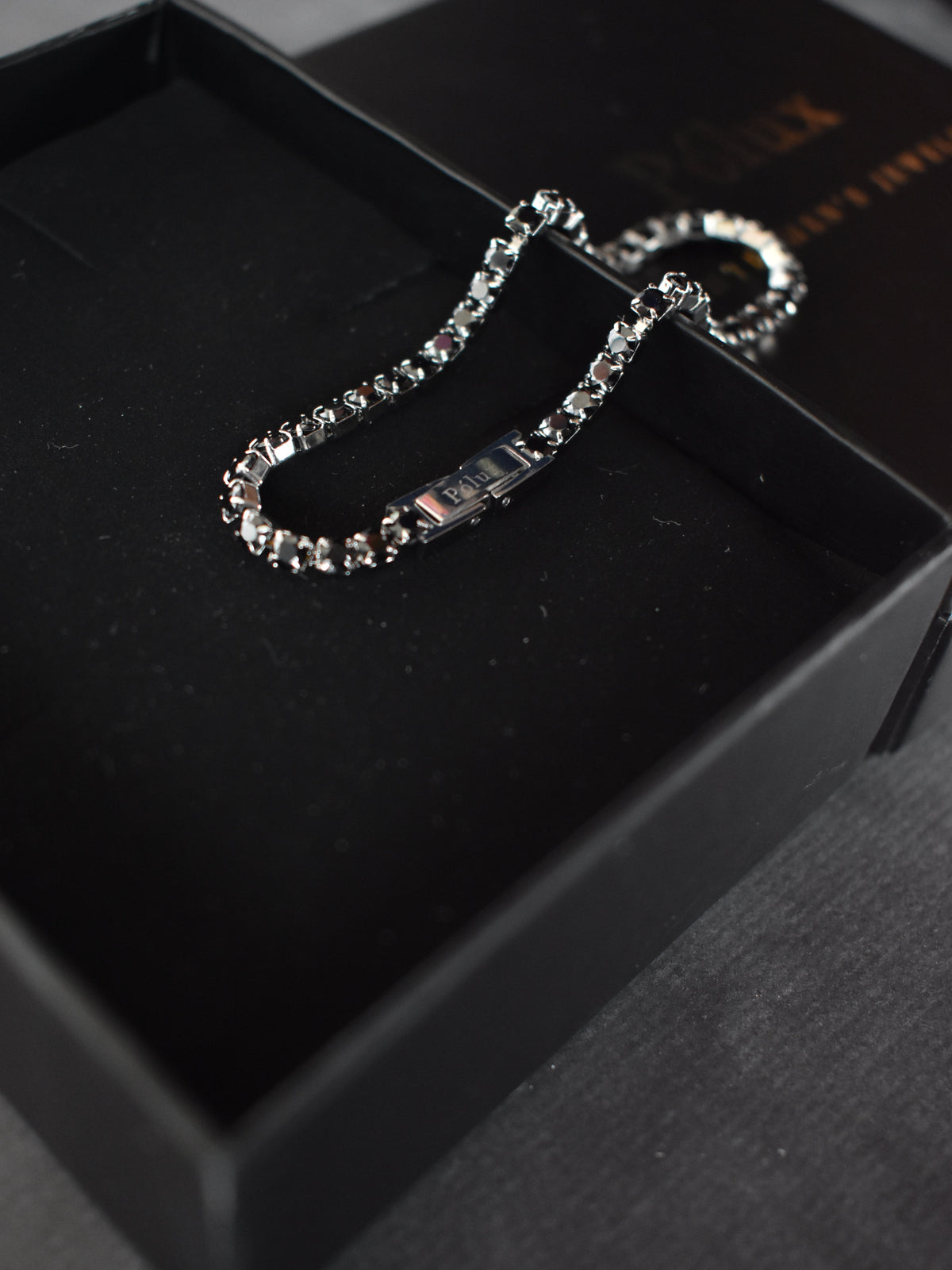Pulsera tennis Silver Onix