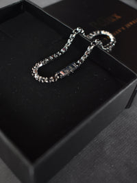 Pulsera tennis Silver Onix