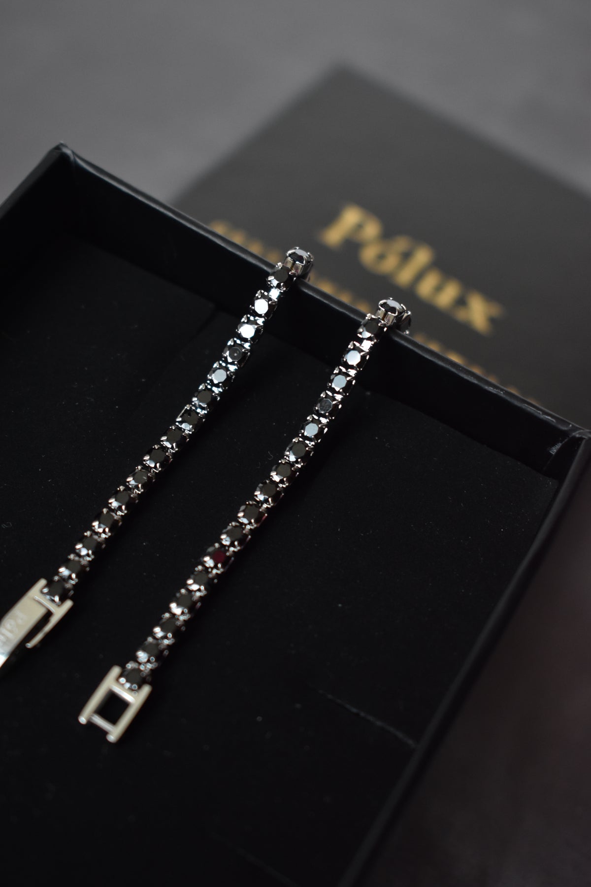 Pulsera tennis Silver Onix