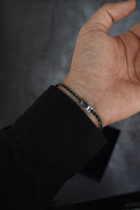 Pulsera tennis Silver Onix