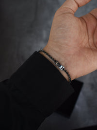 Pulsera tennis Silver Onix