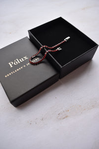 Pulsera tennis Silver Rubíes