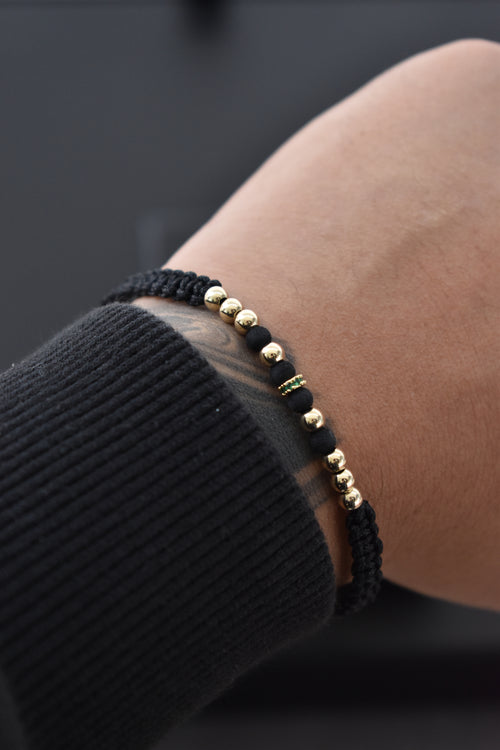 Pulsera Dominus | Oro laminado 18 K