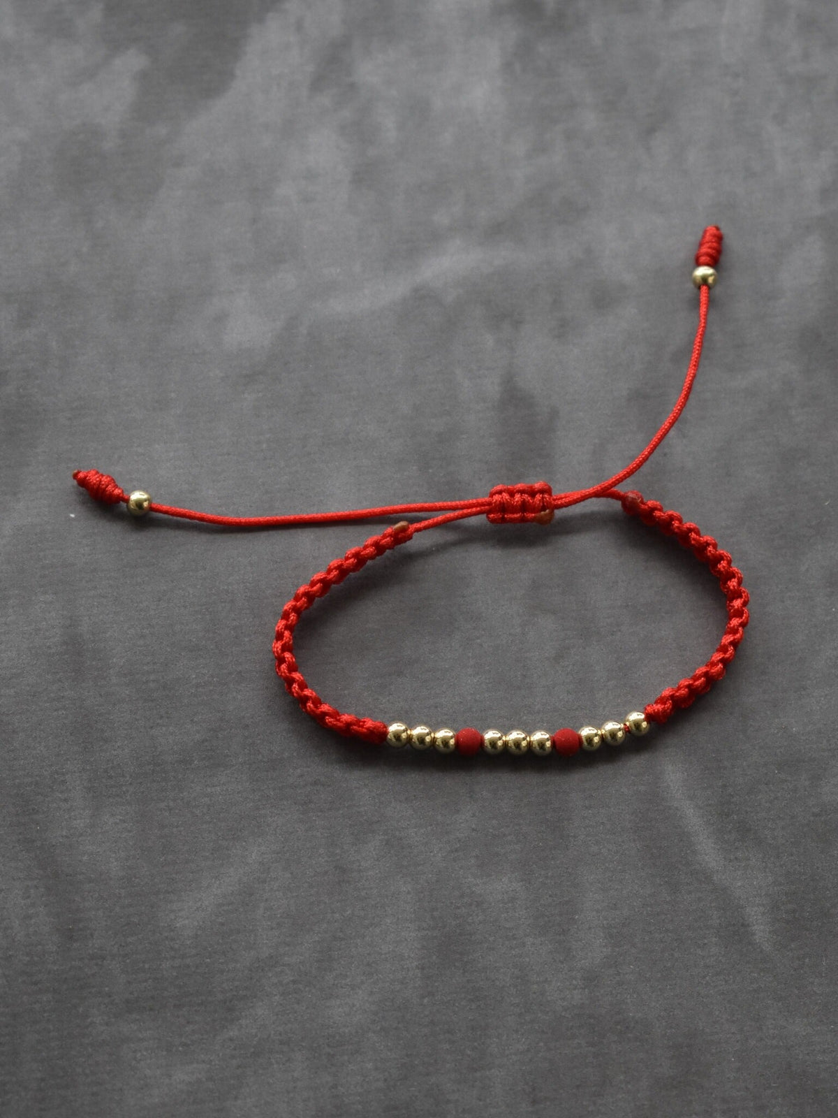 Pulsera Primus Rojo Oro Laminado 18K