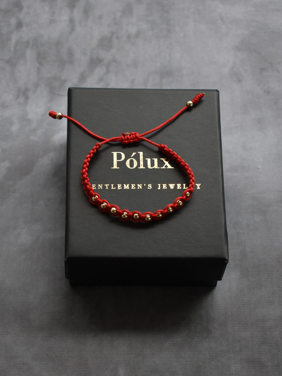 Pulsera Aeternum Rojo Oro Laminado 18K