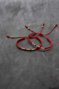 Pulseras Pareja Oro Laminado 18K –Primus