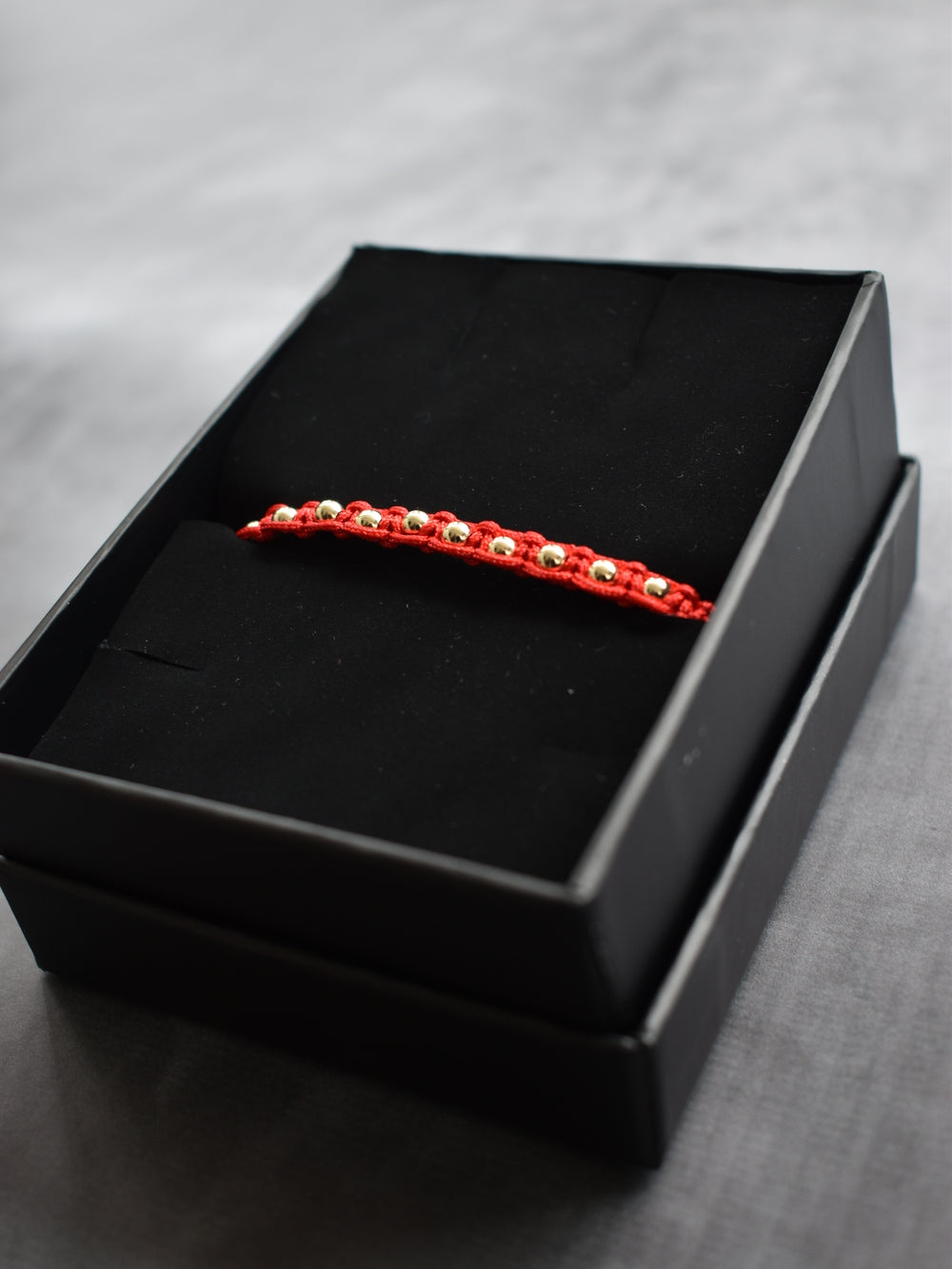 Pulsera Aeternum Rojo Oro Laminado 18K