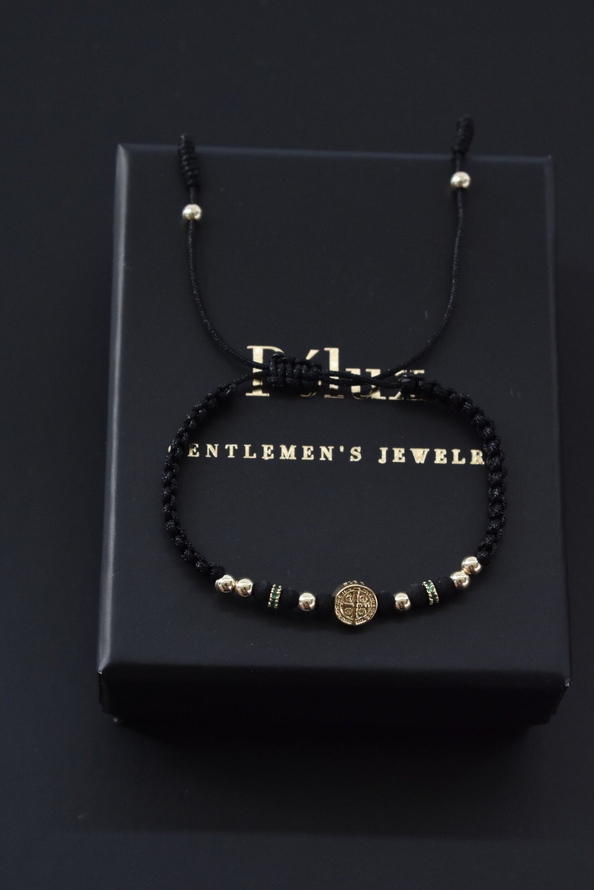 Pulsera San Benito & Virgen Guadalupe| Oro laminado 18 K