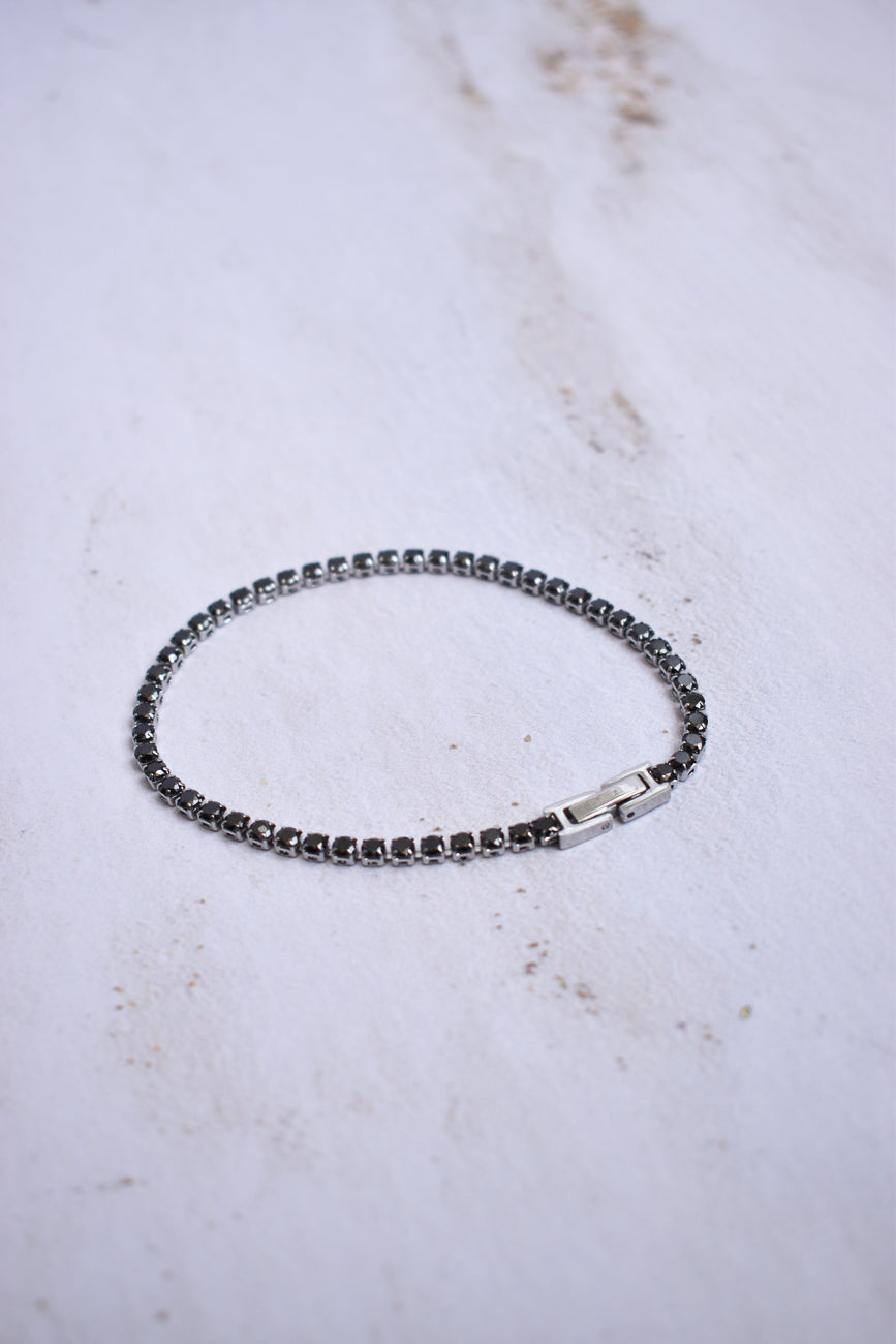 Pulsera tennis Silver Onix